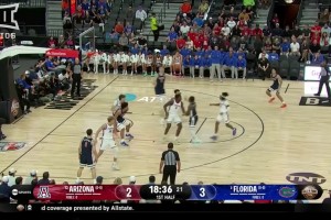 模板约瑟夫！亚利桑那大学大四后卫杰登·布拉德利本赛季精彩集锦
